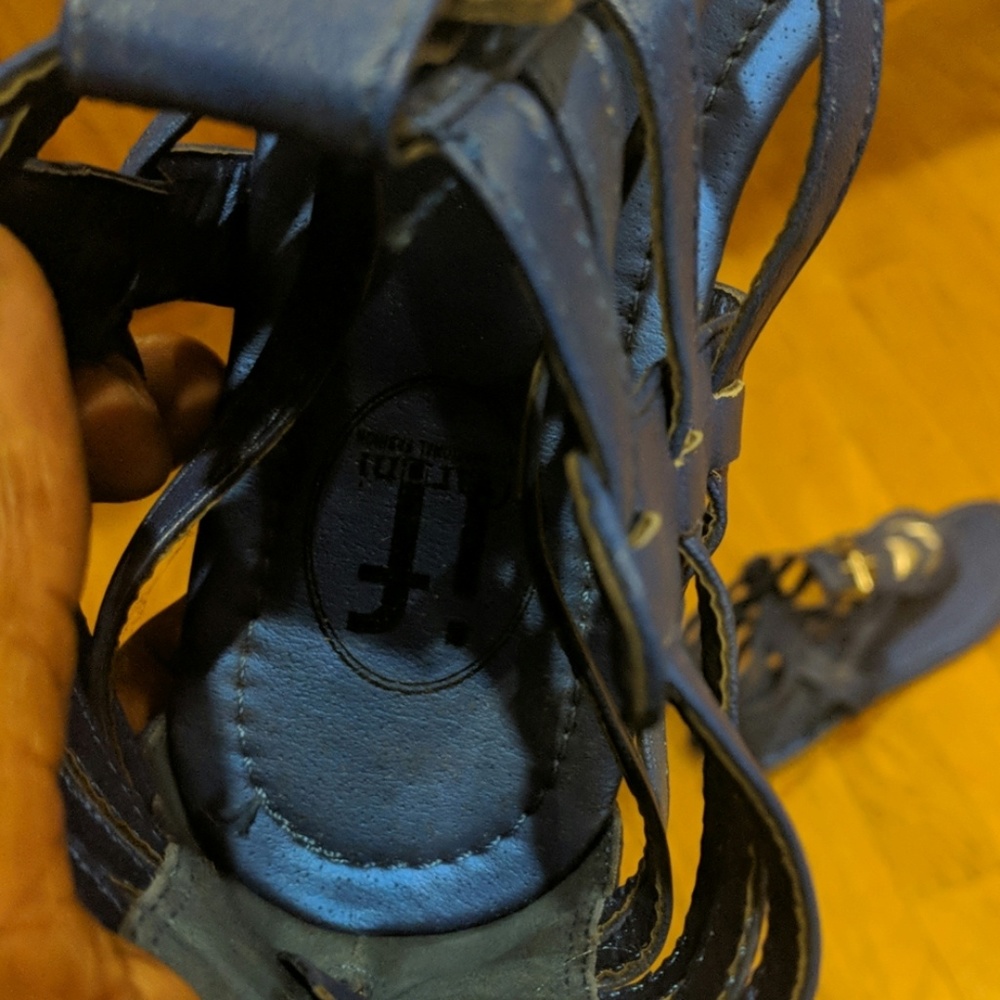 Blue Sandals - Picture 3 of 5